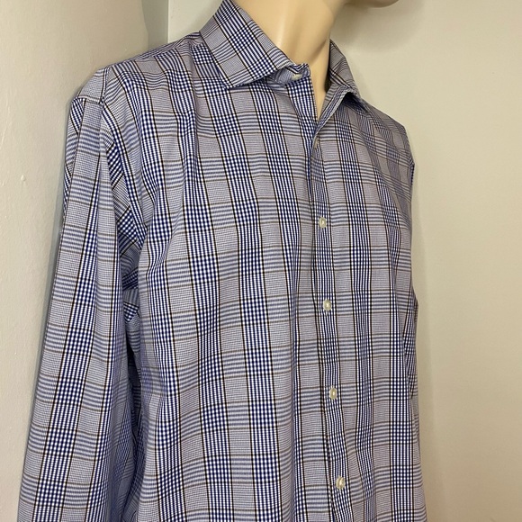 Michael Kors Dress Shirt 17 1/2 - Picture 6 of 7
